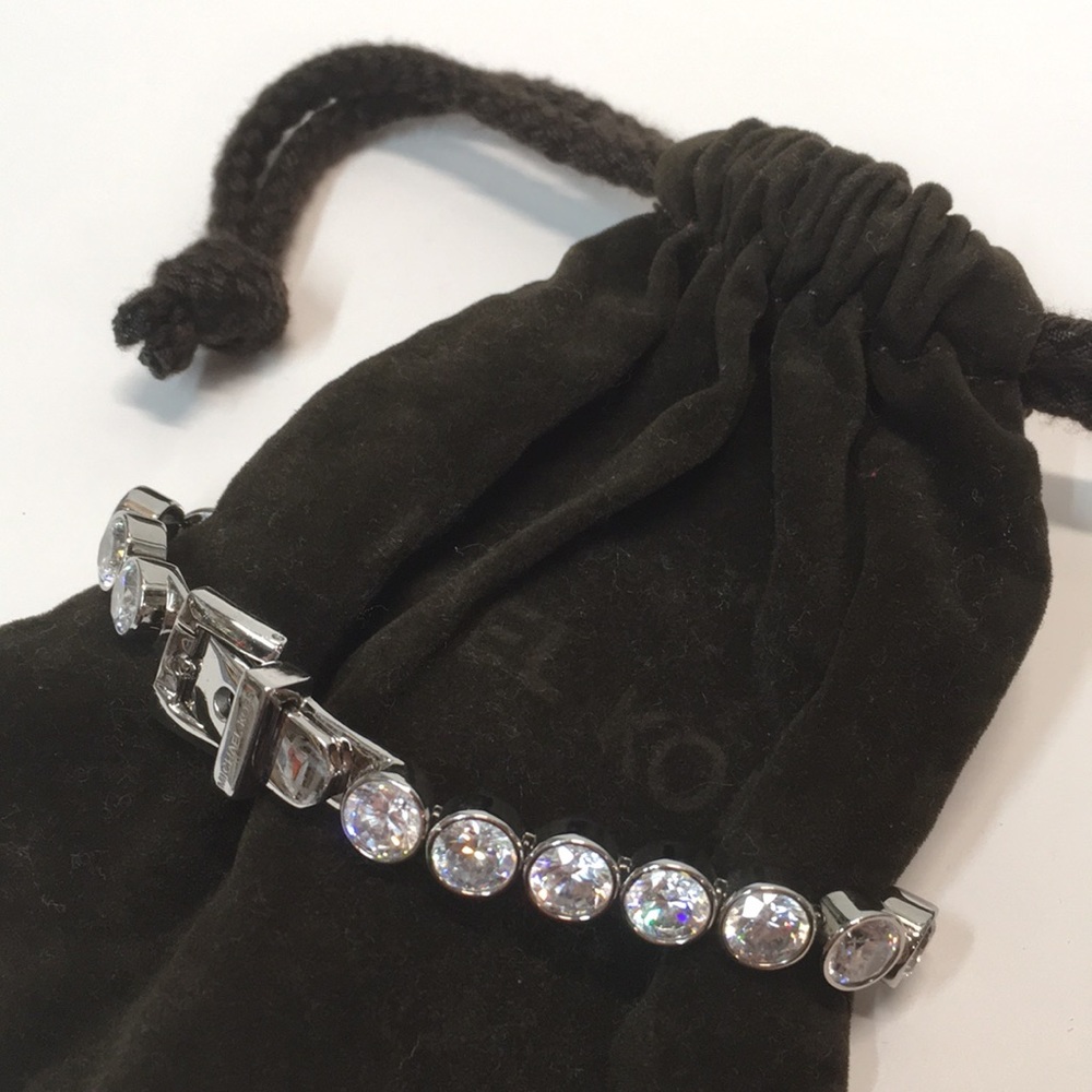Michael Kors Bracelet 🖤 Silver Crystal Bracelet🌟Heavy